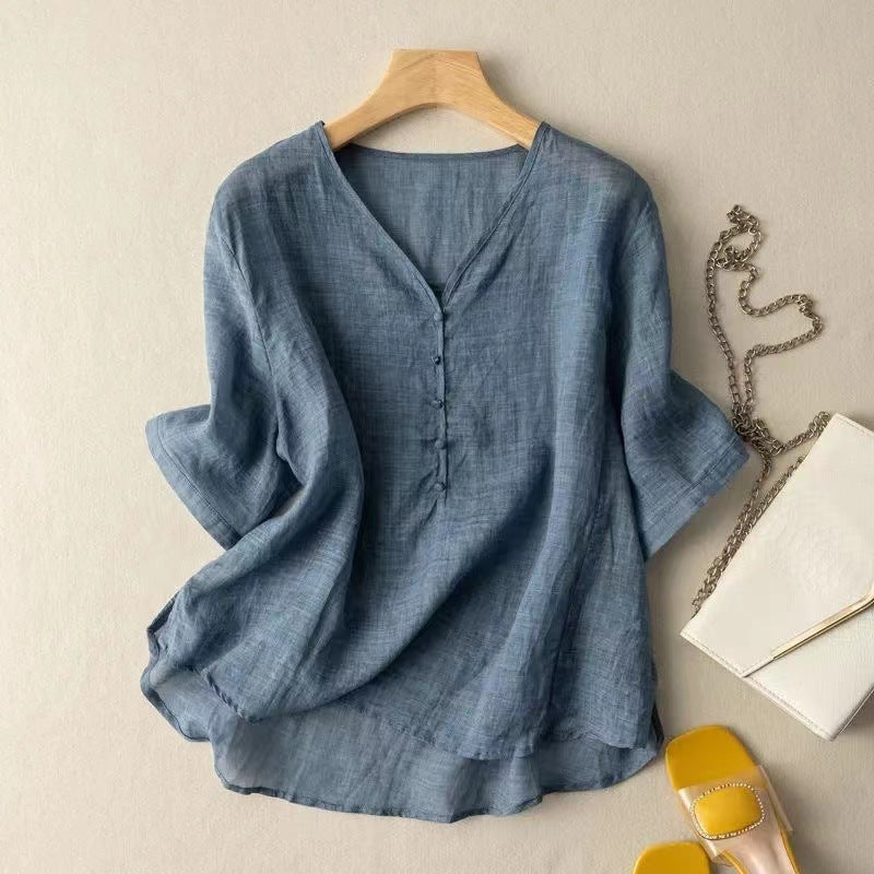 Novara™ | Mayla Linen Blouse