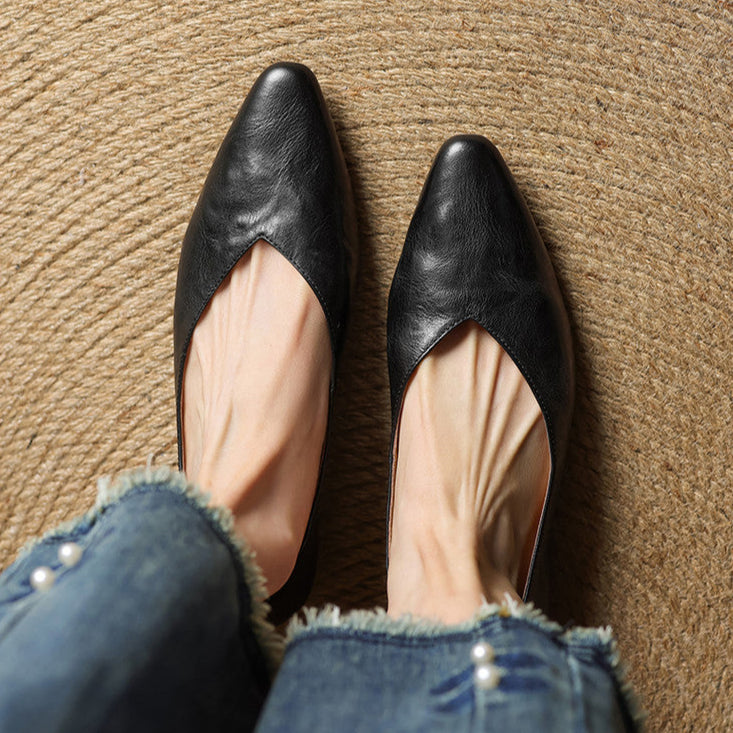 Novara™ | Valmir Genuine Leather Mules