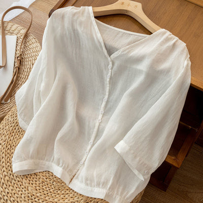 Novara™ | Zyla Cotton Blouse