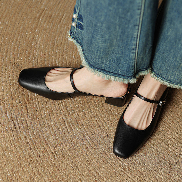 Novara™ | Esmer Genuine Leather Mules