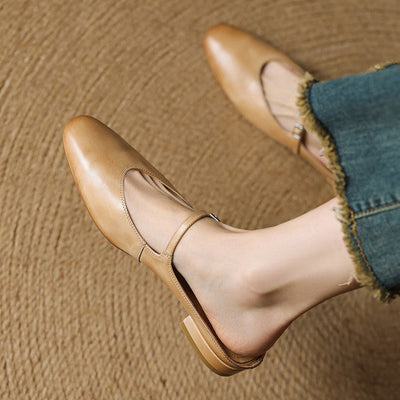 Novara™ | Merisa Genuine Leather Mules