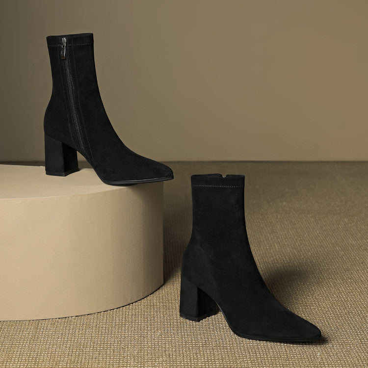 Novara™ | Alora Genuine Suede Boots