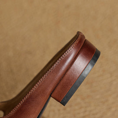 Novara™ | Merisa Genuine Leather Mules