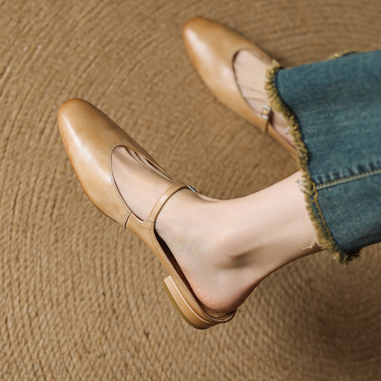Novara™ | Marvyn Genuine Leather Mules