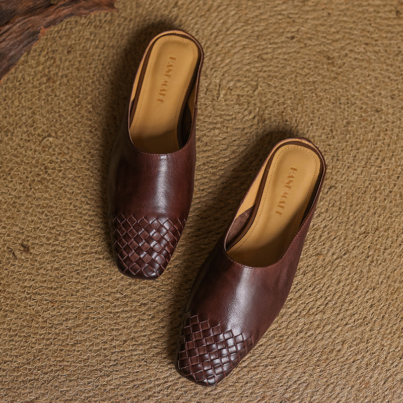 Novara™ | Dalvi Genuine Leather Mules