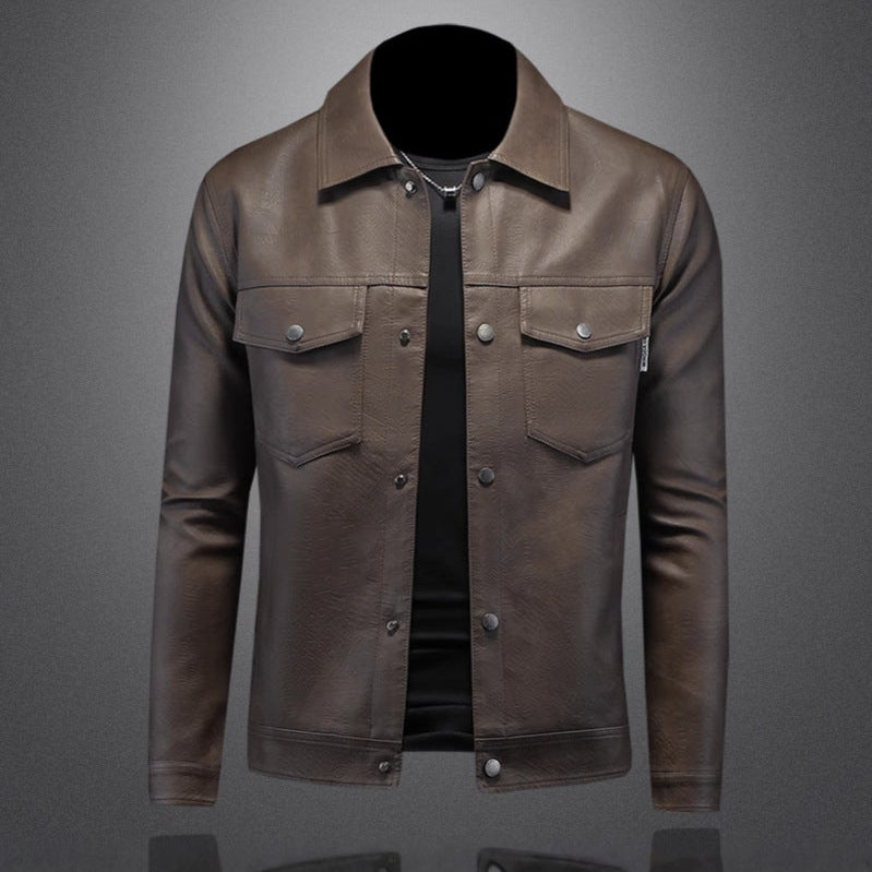 Novara™ | Marstin Leather Jacket