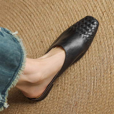 Novara™ | Dalvi Genuine Leather Mules