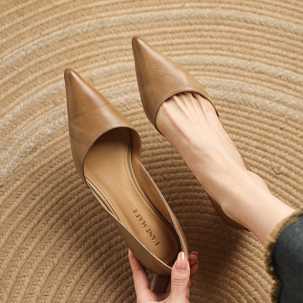 Novara™ | Carlen Genuine Leather Heels