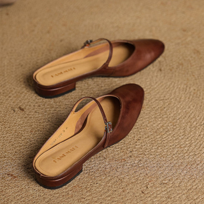 Novara™ | Merisa Genuine Leather Mules