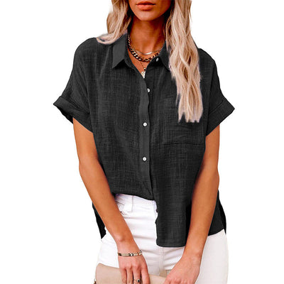 Novara™ | Comfy Casual Button-Up Blouse