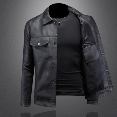 Novara™ | Marstin Leather Jacket