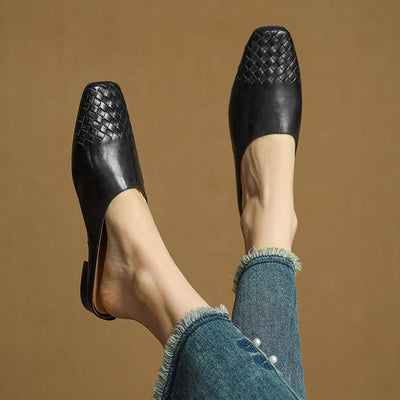 Novara™ | Dalvi Genuine Leather Mules