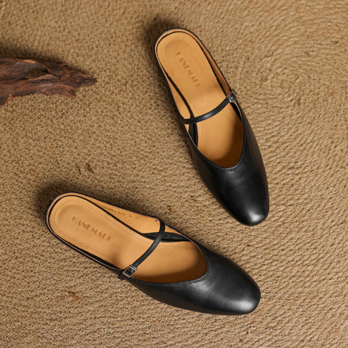 Novara™ | Merisa Genuine Leather Mules