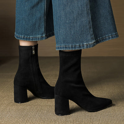 Novara™ | Alora Genuine Suede Boots