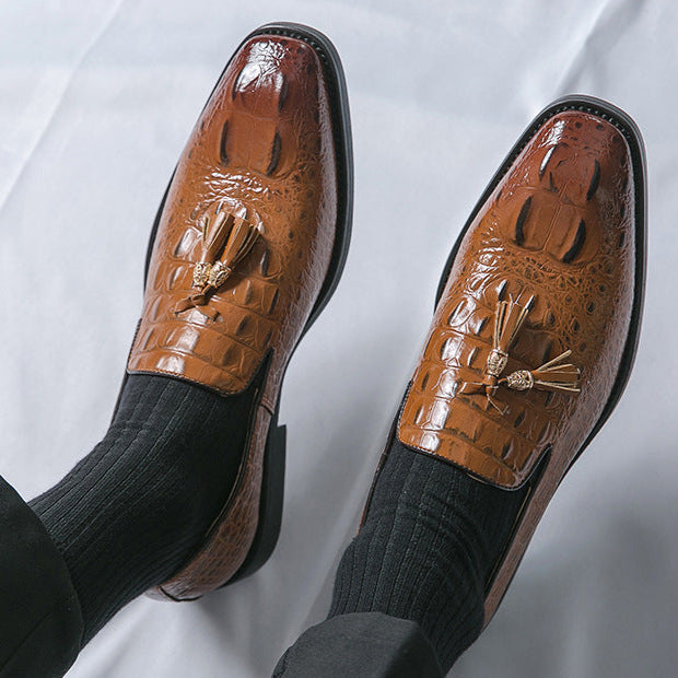 Novara™ | Elford Leather Loafers
