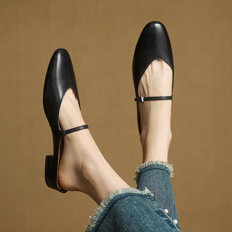 Novara™ | Marvyn Genuine Leather Mules