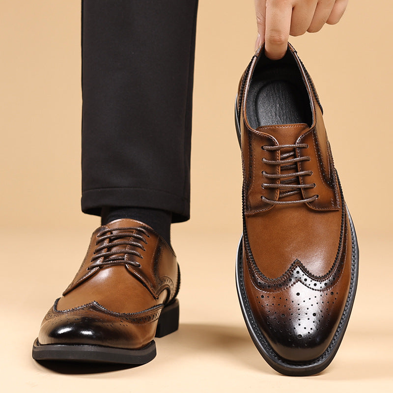 Novara™ | Prescot Genuine Leather Shoes