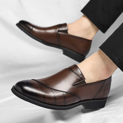 Novara™ | Lurex Leather Loafers
