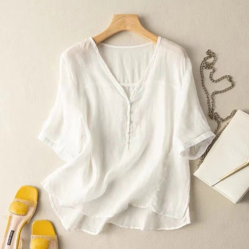 Novara™ | Mayla Linen Blouse