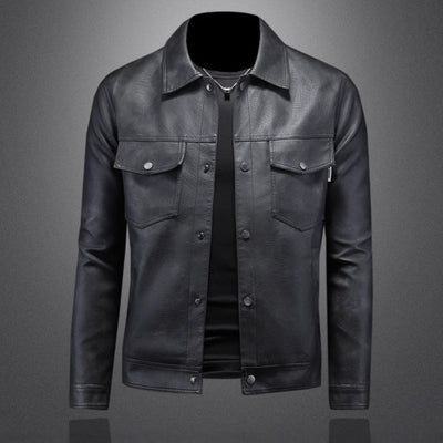 Novara™ | Marstin Leather Jacket