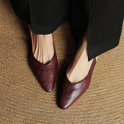 Novara™ | Amelie Genuine Leather Slingbacks