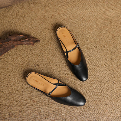 Novara™ | Marvyn Genuine Leather Mules