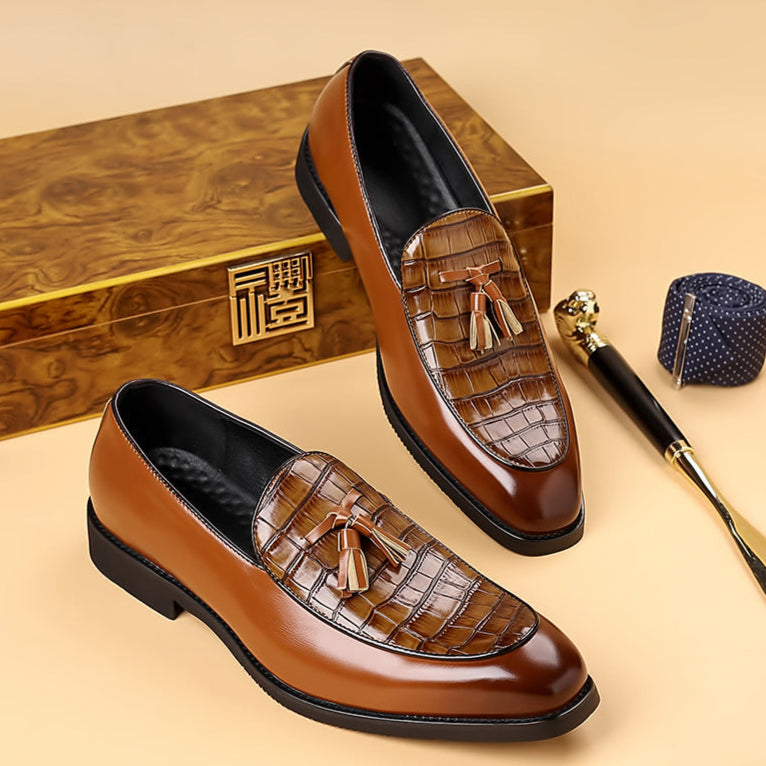 Novara™ | Esquire Leather Loafers
