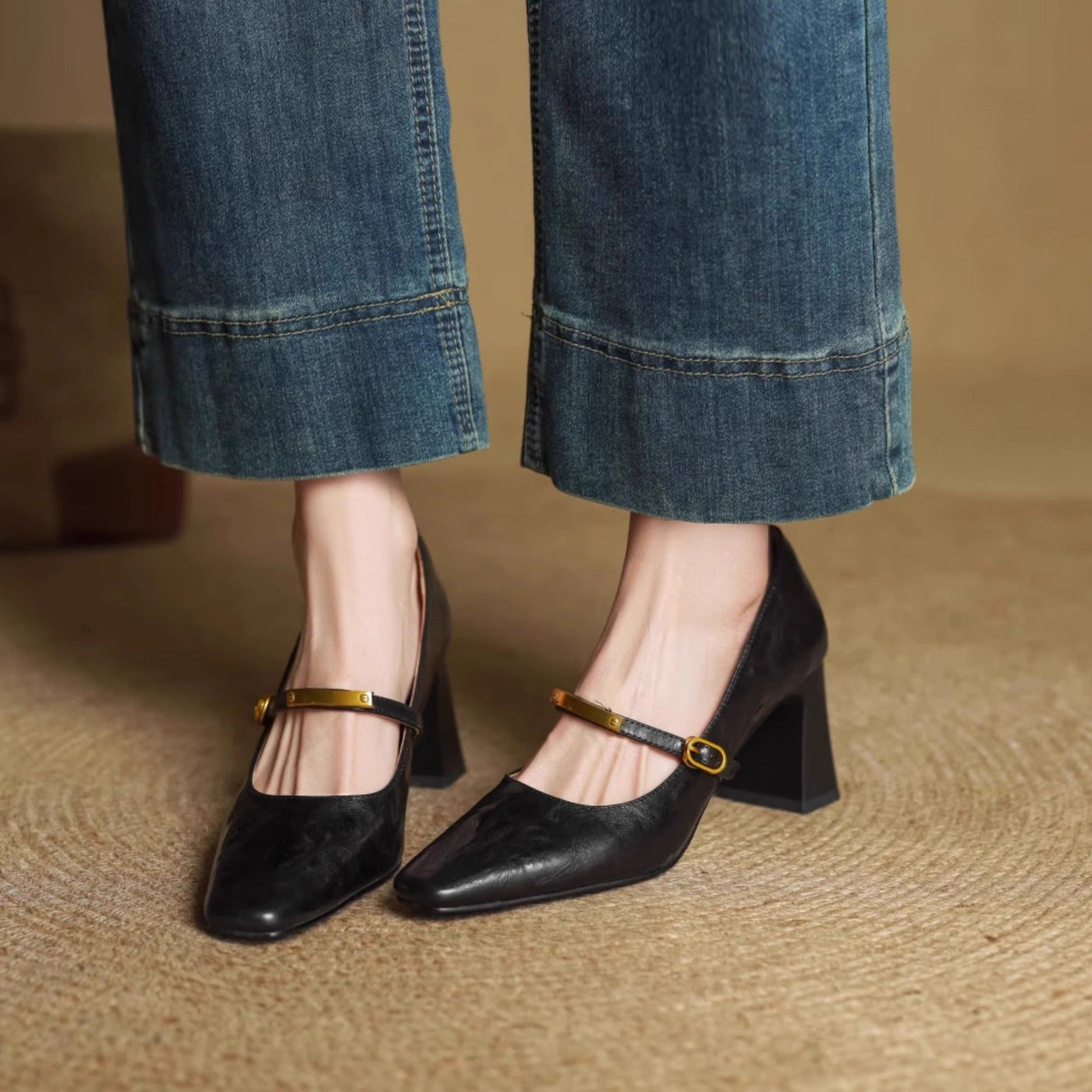 Novara™ | Auria Genuine Leather Heels