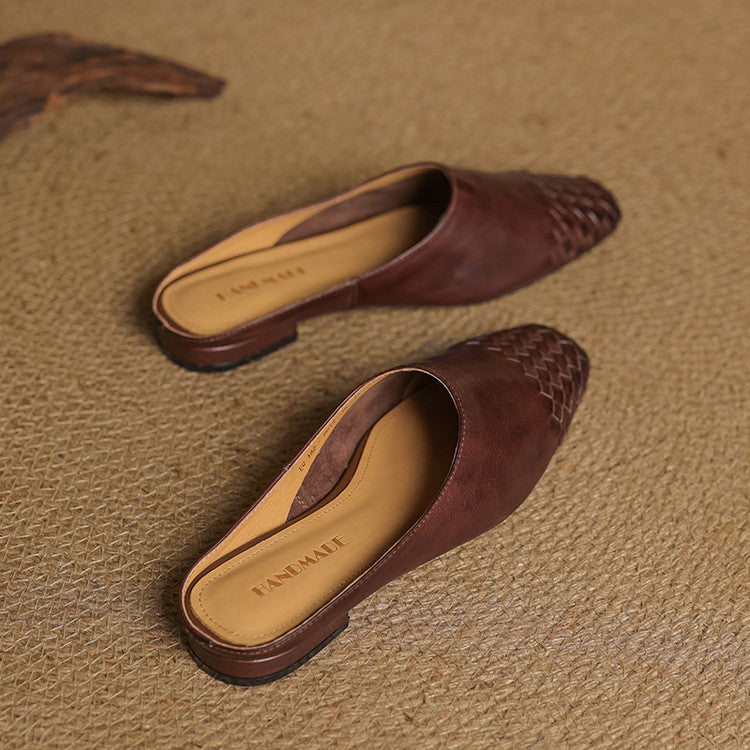 Novara™ | Dalvi Genuine Leather Mules