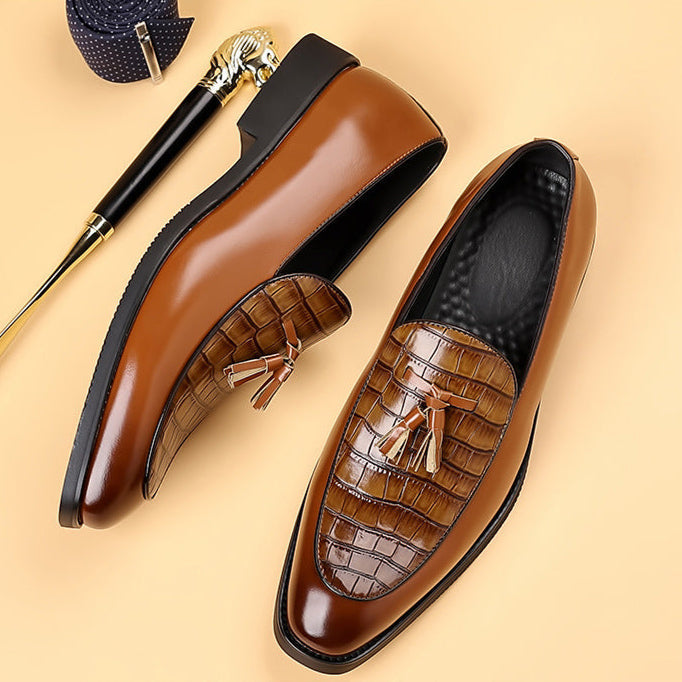 Novara™ | Esquire Leather Loafers