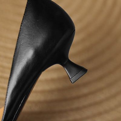 Novara™ | Carlen Genuine Leather Heels