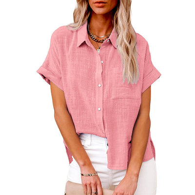 Novara™ | Comfy Casual Button-Up Blouse