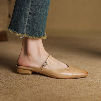 Novara™ | Merisa Genuine Leather Mules