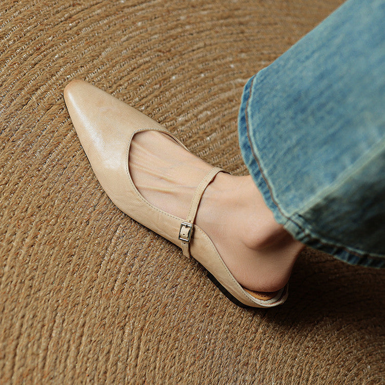 Novara™ | Orella Genuine Leather Mules