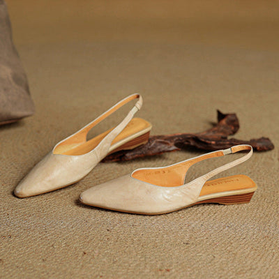 Novara™ | Amelie Genuine Leather Slingbacks