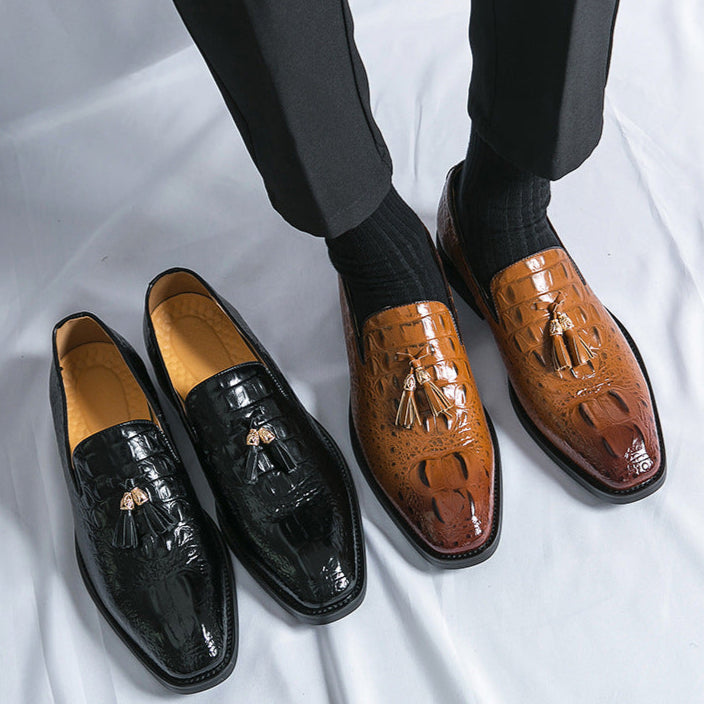 Novara™ | Elford Leather Loafers