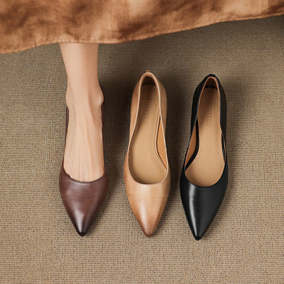 Novara™ | Irella Genuine Leather Flats