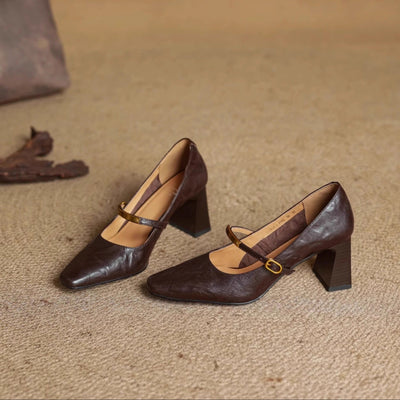 Novara™ | Auria Genuine Leather Heels