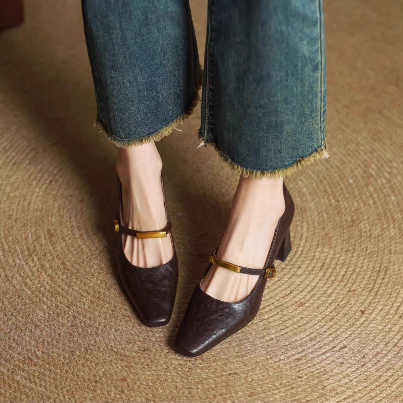 Novara™ | Auria Genuine Leather Heels