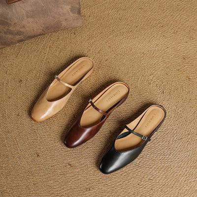 Novara™ | Marvyn Genuine Leather Mules