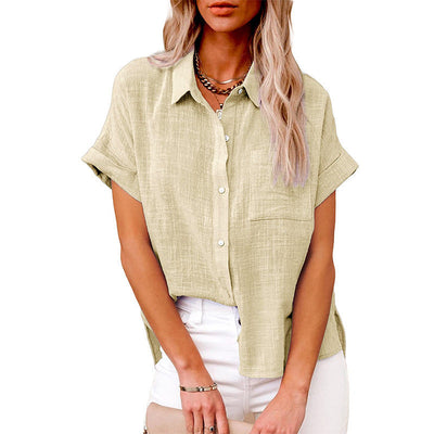 Novara™ | Comfy Casual Button-Up Blouse
