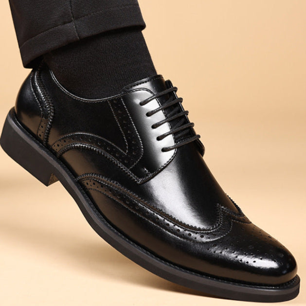 Novara™ | Prescot Genuine Leather Shoes