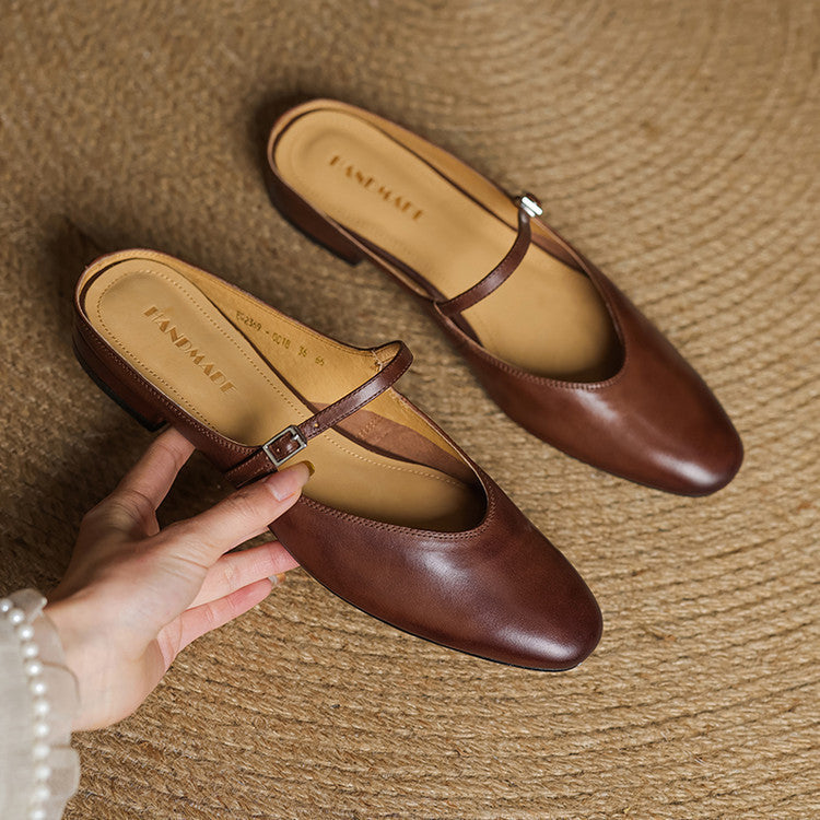 Novara™ | Marvyn Genuine Leather Mules