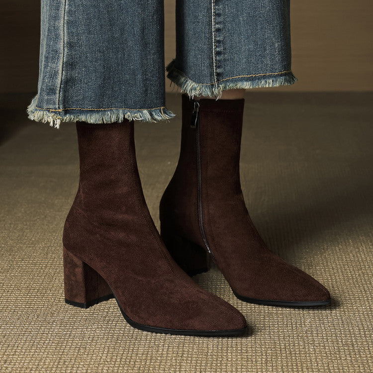 Novara™ | Alora Genuine Suede Boots