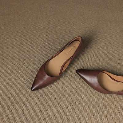 Novara™ | Irella Genuine Leather Flats