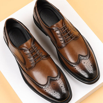 Novara™ | Prescot Genuine Leather Shoes
