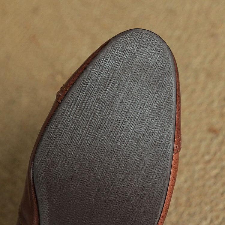 Novara™ | Graneth Genuine Leather Flats