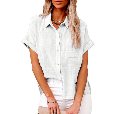 Novara™ | Comfy Casual Button-Up Blouse