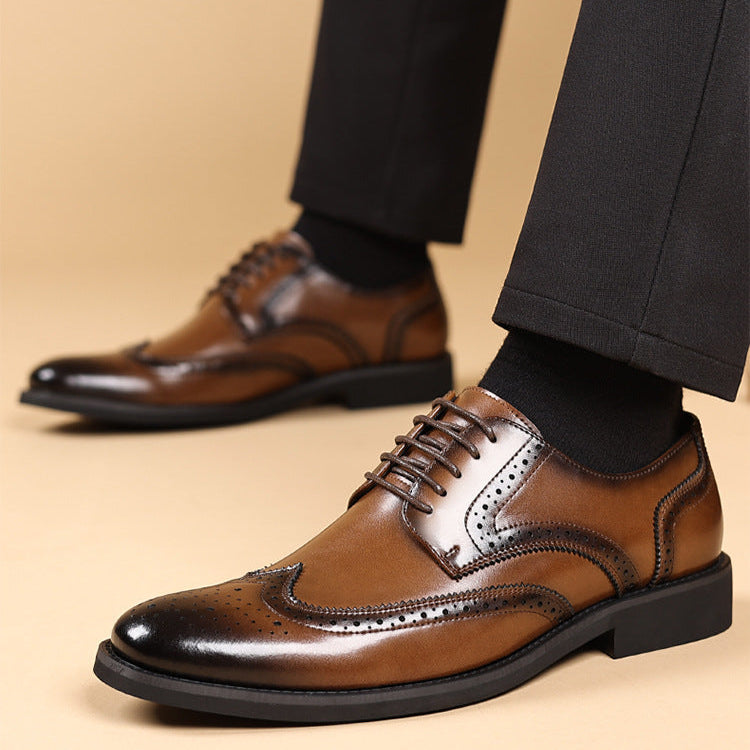 Novara™ | Prescot Genuine Leather Shoes