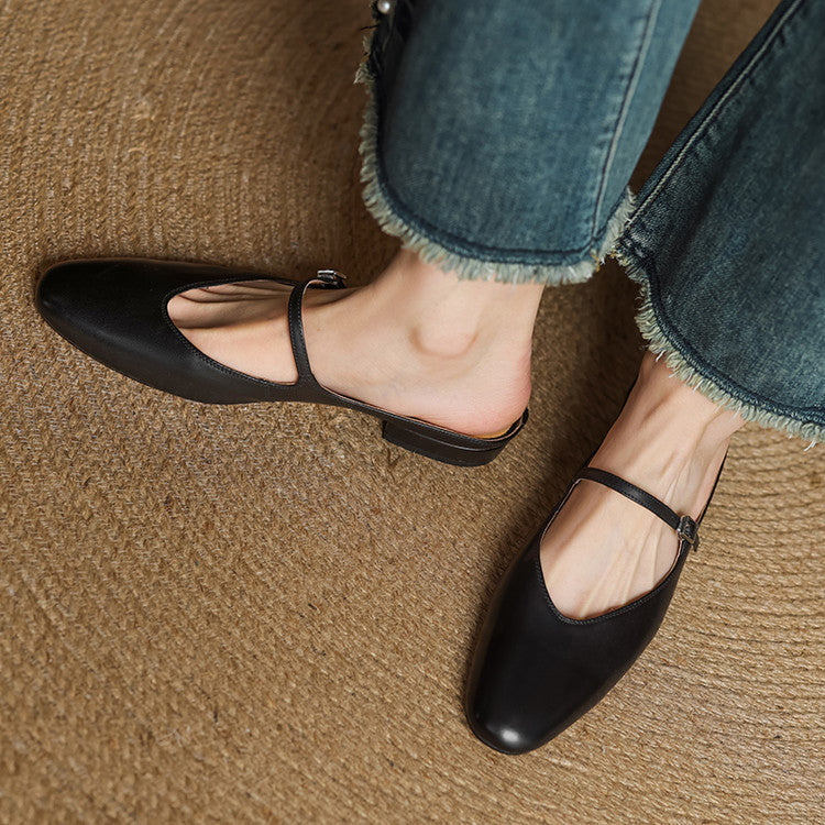 Novara™ | Merisa Genuine Leather Mules